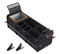 Organiseur de coffre de voiture, séparateurs réglables, imperméables et | Organisateur de courses de coffre avec boîte de rangement pour voiture, berline, SUV, camping-car, camion, outils