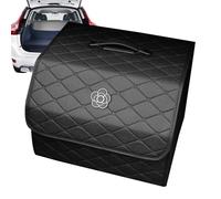 Organiseur de coffre pliable, boîte de rangement de coffre pliable, organiseur de coffre robuste, sac de rangement de voiture pliable avec poignée, bac d'organisation pliable, pliable