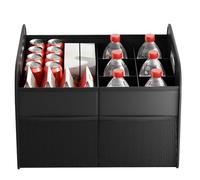 Organiseur de coffre pliable pour rangement de coffre | Conteneur étanche de 30 L avec poignées pour ustensiles de camping, outils de réparation, légumes et fruits