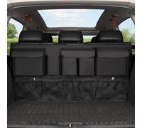 Organiseur de coffre pour Jeep Grand Cherokee 2011-2016 2017-2020 | Rangement coffre voiture Sac rangement voiture Rangement siège arrière Accessoires auto Organisation voiture SUV