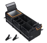 Organiseur de coffre pour voiture, étanche, isolé, multi-compartiments, boîte de rangement pour SUV, camping-car, camionnette, camion, outil de cargaison, camping, voyage en voiture