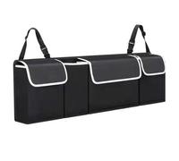 Organiseur de coffre, sac de rangement étanche pour le dossier de la banquette arrière de la voiture, plusieurs poches, sac de rangement de voyage pour enfants