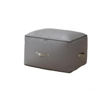 Organiseur de compression pour literie avec tissu en nylon, double couche de renfort de poignée et fermeture éclair extérieure pour économiser de l'espace et faciliter le transport (03)