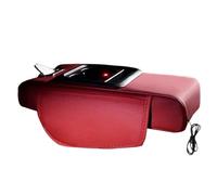 Organiseur de console centrale - Avec porte-gobelet, emplacement pour téléphone, console centrale | Organiseur de voiture en cuir - Pour carte de téléphone, clés, bouteille d'eau intérieure pour