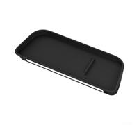 Organiseur de console centrale de tableau de bord pour Kia EV3 2024 + Boîte de rangement en silicone pour tableau de bord, écran de contrôle central, organiseur arrière de voiture et résistant à