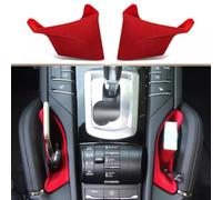 Organiseur de console centrale pour Porsche Cayenne 2011 2018, boîte de rangement pour accoudoir pour petits articles, matériau ABS pour une utilisation à long terme (noir)