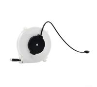 Organiseur de cordon de charge rétractable automatique avec boîtier en ABS portable 220 V pour le camping et les activités de plein air (3 mètres de type C)