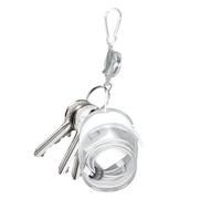 Organiseur de cordon de voyage, petit sac de rangement | Sac de rangement portable pour cordon, chargeur, écouteurs, blanc, round, Unisexe
