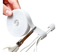 Organiseur de cordon - Long support de cordon réutilisable, attaches de | Sangles en nylon découpables, attaches de câble longues pour organiser les cordons TV, ordinateur portable
