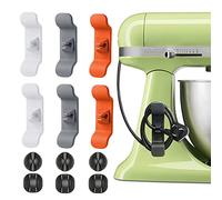 Organiseur de Cordon pour Appareils,Super Collant Amélioré Organisateur Adhésive pour Petits Appareils,Cuisine Enrouleur de Cordon pour Appareils pour Câbles électroménagers Mixeurs Cafetière,Lot de 6