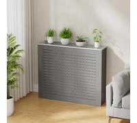 Organiseur de couverture chauffante - Étagère décorative pour radiateur pour la maison, housse de chauffage en bois pour salon et chambre à coucher