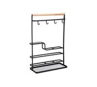 FIVE Simply Smart - Organiseur de Cuisine "Blackwood" 43cm Noir Noir G