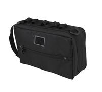 Organiseur de cuisine de camping, sac de rangement pour outils de cuisine, 23 x 14 cm, étanche, design multi-poches, sac de transport portable léger pour voyage, randonnée, barbecue, extérieur, maison