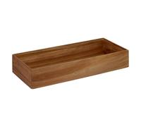 Organiseur de Cuisine en Bois "Cary" 15x38cm Marron