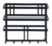 Organiseur de cuisine mural - Noir