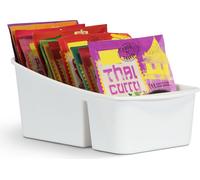 Organiseur de cuisine pour épices et sachets - Blanc - 1 paquet ( 1 pièce )