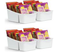 Organiseur de cuisine pour épices et sachets - blanc - pack de 4 ( 4 pièces )