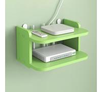 Organiseur de défonceuse avec panneaux en bois et plastique respectueux de l'environnement, artisanat fait à la main à mortaise et tenon pour la gestion des câbles à domicile ou au bureau