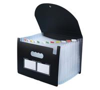 Organiseur de documents 13/25 pochettes A4 - Classeur à fichier - Accordéons - Boîte de classement de fichiers