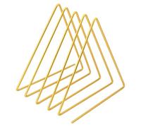 Organiseur de documents de bureau Triangle en métal organisateur de documents pour bibliothèque, journaux, documents, livres, dossiers