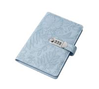 Organiseur de documents en cuir avec combinaison pour documents financiers et factures de mots de passe