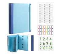 Organiseur de documents importants, organiseur de documents avec étiquettes | In Case I Go Missing Classeur pour certificats de naissance, planification successorale, papier, travail, école, maison