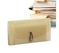 Organiseur de documents, vérifiez le dossier de fichier de factures - Dossiers extensibles en accordéon pour documents | Organiseur étanche pour rangement de documents, fournitures scolaires