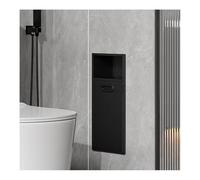 Organiseur de douche en acier inoxydable - Étagère verticale double couche, rangement mural peu encombrant pour salle de bain, design durable pour organiser les articles de toilette