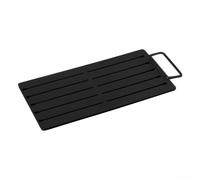 Organiseur de douilles avec plateau magnétique pour goujons d'entraînement de 0,95 cm, 6,35 mm, 1,27 cm - Solution de rangement portable pour outils pour garage, atelier, (noir)