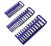 Organiseur de douilles pour tiroir de boîte à outils - Support de douilles magnétiques - Plateau de rangement de douilles, organisateur d'outils, organisateur de douilles pour la famille, les amis ou