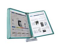 Organiseur de fichiers conçu pour le bureau, organiseur de référence de table, fichier mural de format A4, porte-documents mural à 5 panneaux, peut contenir 10 feuilles de papier A4, guide