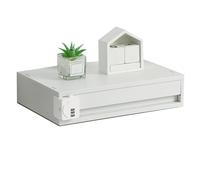 Organiseur de fichiers de bureau empilable verrouillable - Boîte de rangement à tiroir protégée par mot de passe pour documents A4, fournitures de bureau, imprimante, armoire de classement pour usage