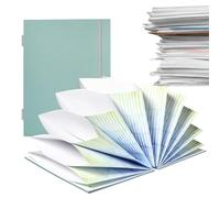 Organiseur de fichiers en accordéon, portable et extensible, très résistant, pour le bureau, la maison, les voyages, l'université, les affaires, le papier, les œuvres d'art