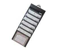 Organiseur de fichiers mural extensible avec poignées, 6 poches, sac à documents étendu, dossier de fichier, ordinateur portable, organisateur de documents portable