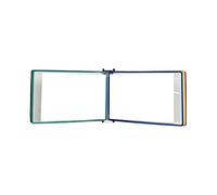 Organiseur de fichiers pour bureau, Présentoir mural à feuillets, format A4 (13 x 9 2,3 pouces), multicolore(Multi Colored)