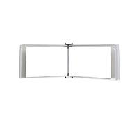 Organiseur de fichiers pour bureau, Présentoir mural à feuillets, format A4 (13 x 9 2,3 pouces), multicolore(White)