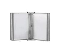 Organiseur de fichiers pour bureau, Présentoir mural à feuillets, format A4, multicolore, 33 x 23 8 cm(Gray)