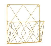 Organiseur de fichiers suspendu - Support de livre en métal peu encombrant pour journaux, tablettes et magazines | Design compact et durable | Pour la maison, le bureau, l'appartement, le dortoir, le