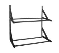 Organiseur de filament pour imprimante 3D, double couche de rangement, étagère stable, pour studio, atelier, entreprise, maison, salon, chambre à coucher, 43 x 21 x 40 cm