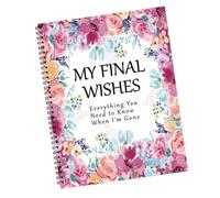 Organiseur de fin de vie, planificateur de fin de vie, carnet de notes End Of Life Death Binder, lorsque j'ai planifié le livre de travail pour les informations du bénéficiaire, la préparation
