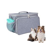 Organiseur de fournitures de toilettage pour animaux de compagnie - Support sous vide de toilettage pour chien | Sac fourre-tout de protection de grande capacité, sac de transport pour poils de chien