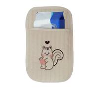 Organiseur de lit bébé - Porte-couches en coton accroché, sac à langer organisation de chambre avec lit à langer poussette Biberon