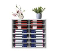 Organiseur de littérature avec 36 compartiments - Trieur de courrier de bureau pour salle de classe, bureau et maison - Solution de stockage efficace du papier