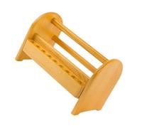 Organiseur de lunettes en bois naturel robuste multi-couches pour accessoires d'atelier et de bureau