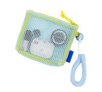 Organiseur de maquillage de voyage, trousse de toilette de voyage | Pochette esthétique en filet transparent pour week-end, natation, dortoir, camping, lune de miel, spa, train, vacances à la plage, a