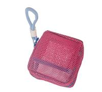 Organiseur de maquillage élégant de couleur dopamines grande capacité avec fermeture éclair et poignée