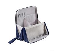 Organiseur de maquillage spacieux et étanche avec compartiments pour une catégorisation efficace des produits de beauté (vert tibétain)