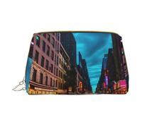 Organiseur de maquillage Streets of New York City - Trousse de toilette pour cosmétiques, soins de la peau et accessoires, blanc, Taille unique, Trousse de toilette