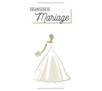 Organiseur de Mariage: Planificateur de mariage à compléter | Journal de mariage et organisation | Plan de tables, menus, liste des invités, liste des ... (7x10"), 110 pages | Vive les mariés !