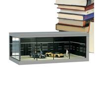 Organiseur de modèle de voiture - Rangement moulé sous pression de qualité supérieure - Affichage compact pour collection de voitures - Étagère de présentation pour véhicules miniatures - Étagère